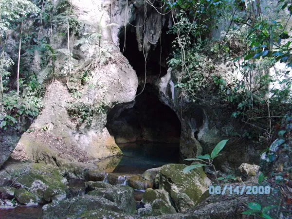 Entrance of Actun Tunichil Muknal Cave