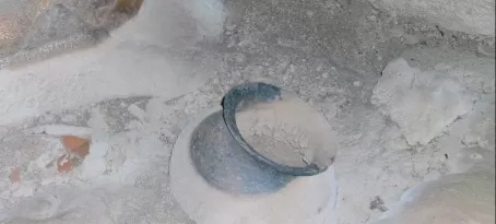 Ancient Maya pottery in the ATM cave