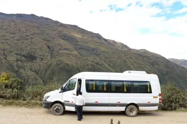 Our ride to the trailhead for our first hike on the Salkantay Trek.