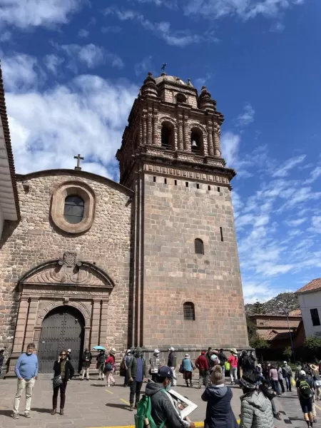 Exploring Cusco by foot.