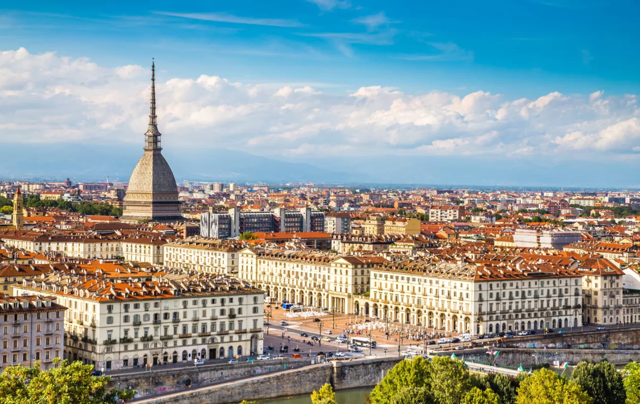 Beautiful city of Turin