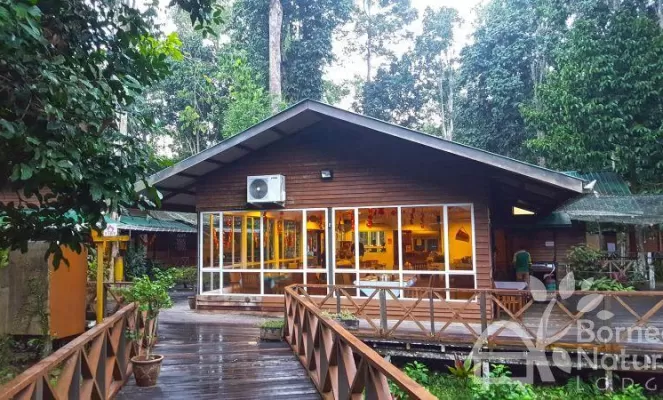 Restaurant of Borneo Nature Lodge