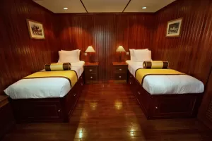 RV Angkor Pandaw - Twin Bed Accommodation