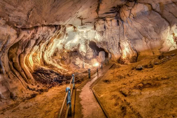 Underground Passage in the Cave