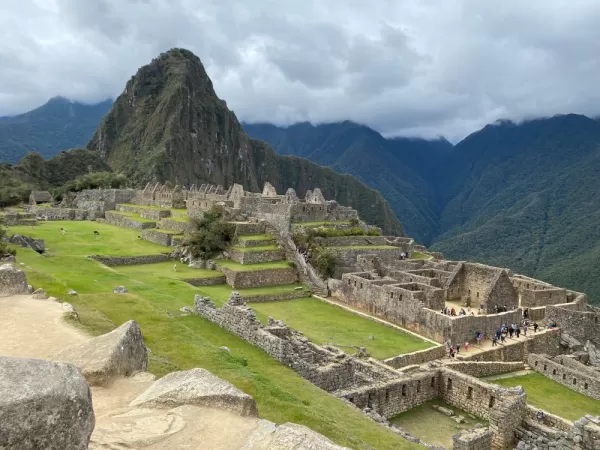 Another angle above Machu Picchu