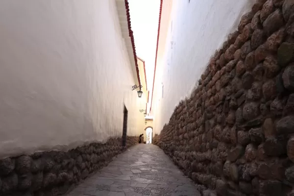 Narrow streets of San Blas, Cusco