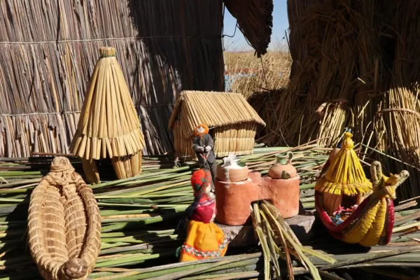 Replica of the Floating Islands of Uros