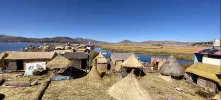View of Uros from the top