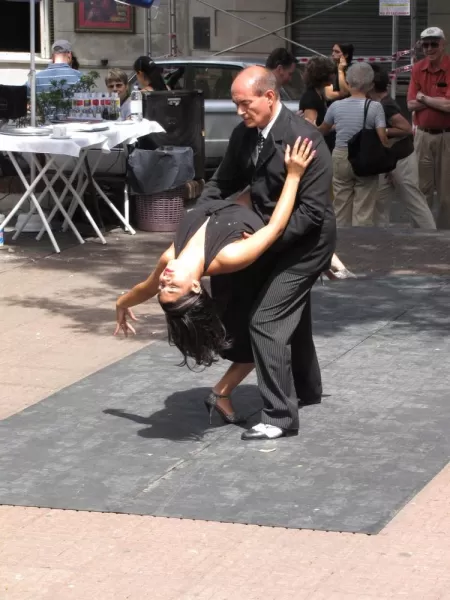 Tango at San Telmo Square, Buenos Aires