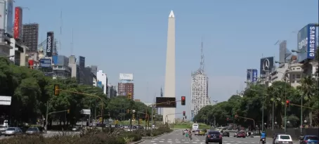 The Obelisk on Ave 9 de Julio