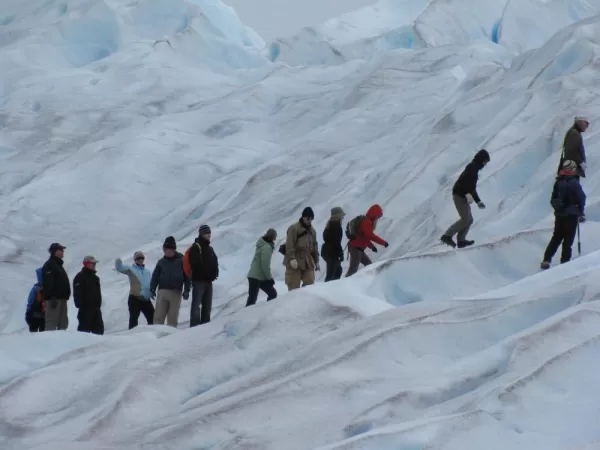 Mini tracking Perito Moreno Glacier