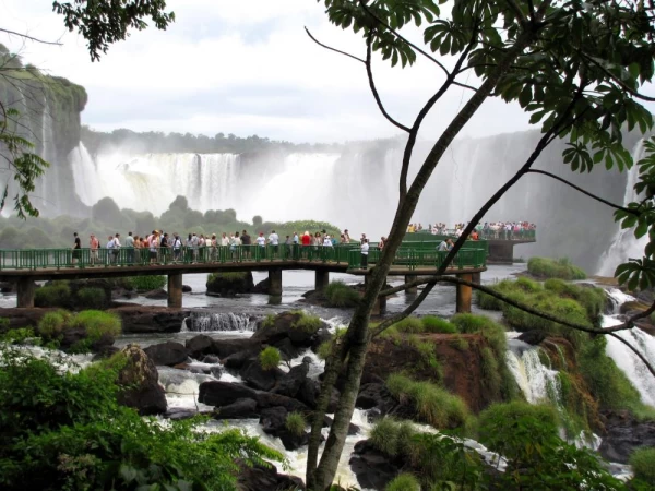 The Falls from the Brazilian observation deck