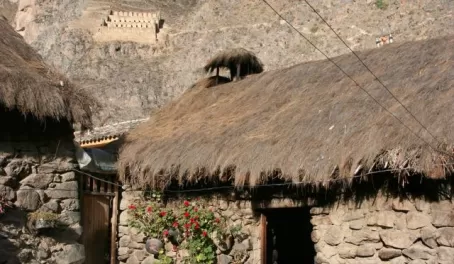 A living Inca village today.
