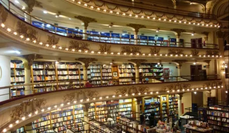 El Ateneo: A theatre converted into a bookstore!