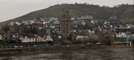 Castle along Rhine Gorge