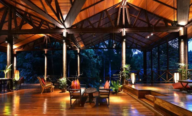 Borneo Rainforest Lodge - Common area