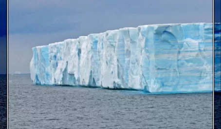 Tabular iceburg - These things are enormous.