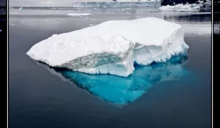 Beautiful Blue Iceberg