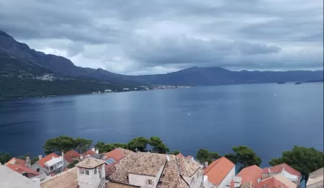 View of Korcula from the Bell Tower