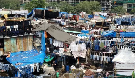 Mumbai public laundry
