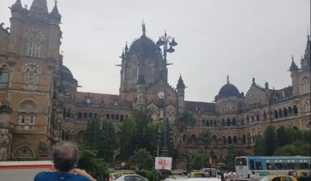 The Railway building in Mumbai, one of Britain's 'crowning' works in the city