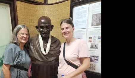 Visiting the Gandhi Museum in Mumbai