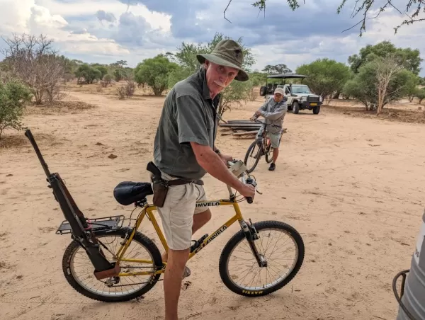 You can go on a mountain bike safari at Jozibanini with your armed guide