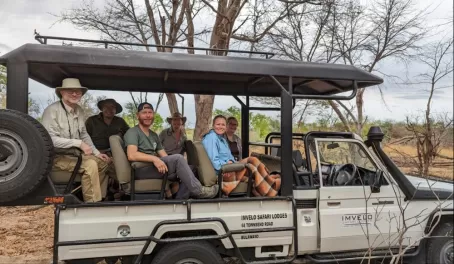 Zimbabwe, like much of Southern Africa, uses open-sided vehicles for safari