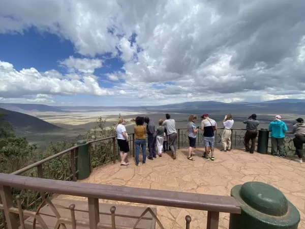Ngorongoro Crater view point