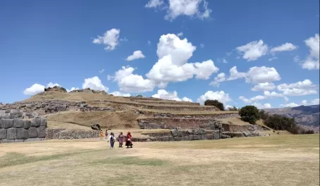 Our first stop. Sacsayhuaman