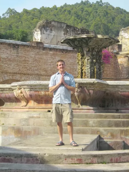 Convent ruins on Antigua tour in Guatemala