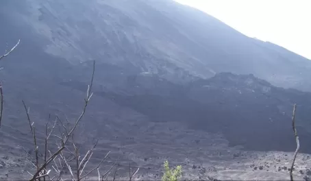 Landscape on Pacaya Volcano