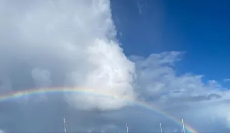 Rainbow in Virgin Gorda