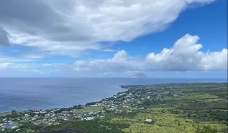 St. Kitts from Brimstone Fortress