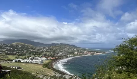 St. Kitts from viewpoint