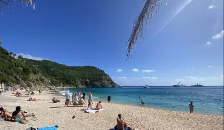 Shell Beach in St. Barts