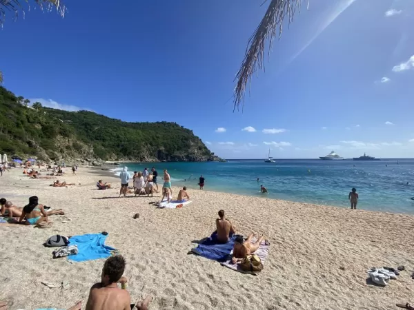 Shell Beach in St. Barts