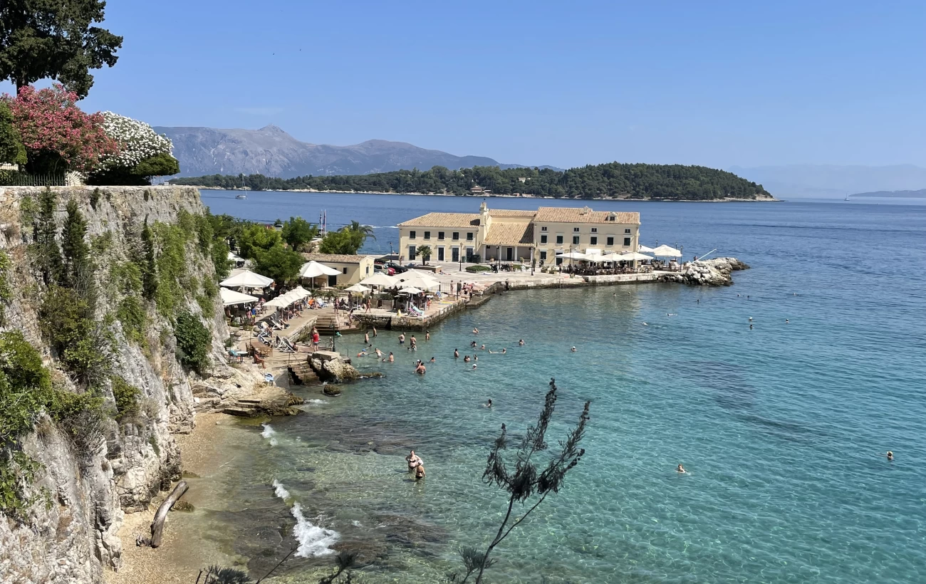 Corfu - Cliffside Waterfront Recreation Area