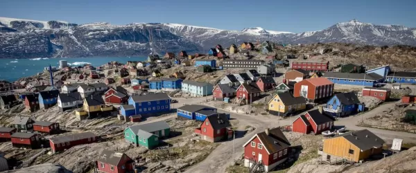 Colorful houses of Uummannaq