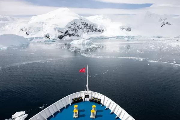 Ocean Endeavour on Antarctica waters