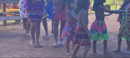 Embera Community Dancing