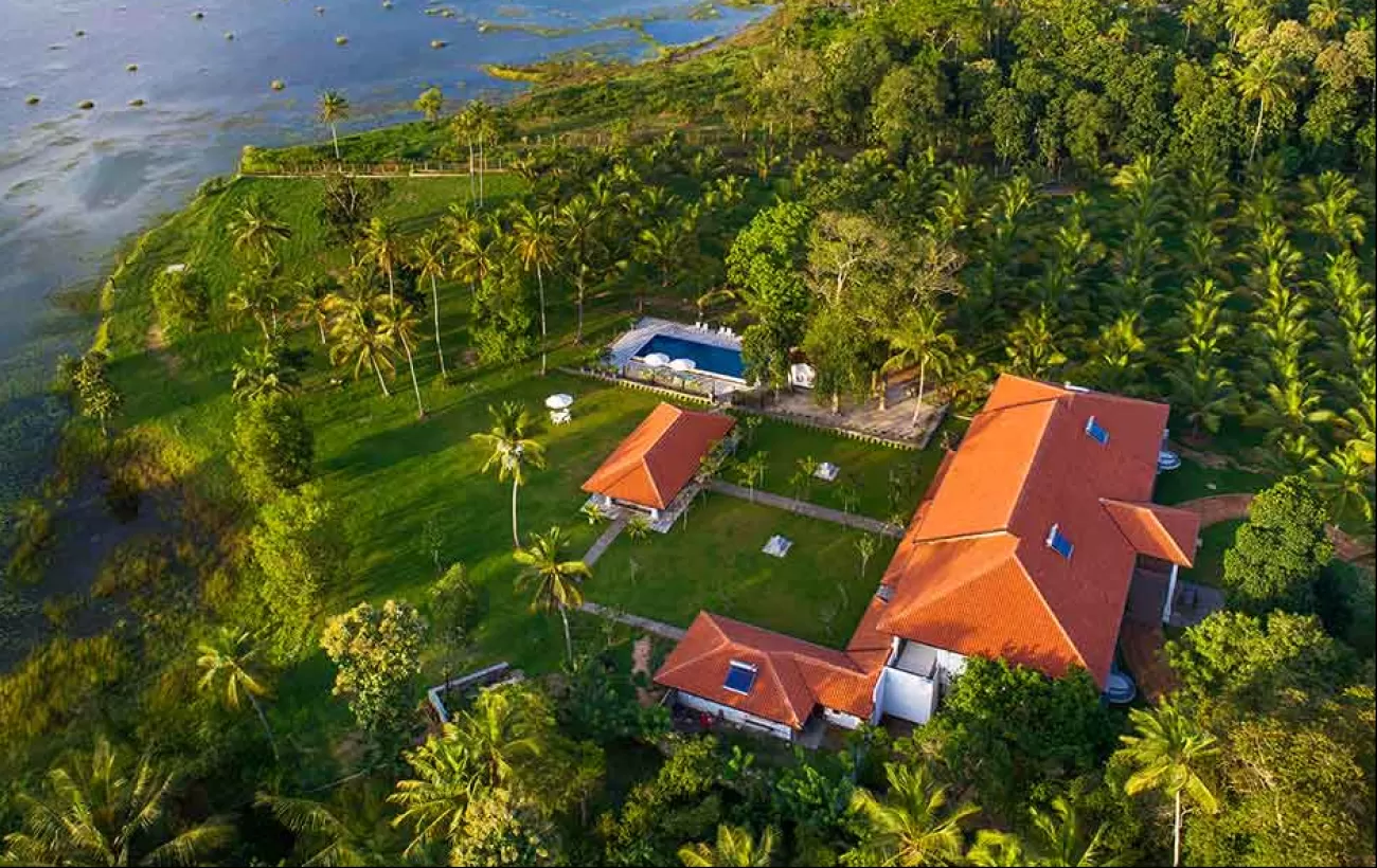 Aerial View of The Notary's House