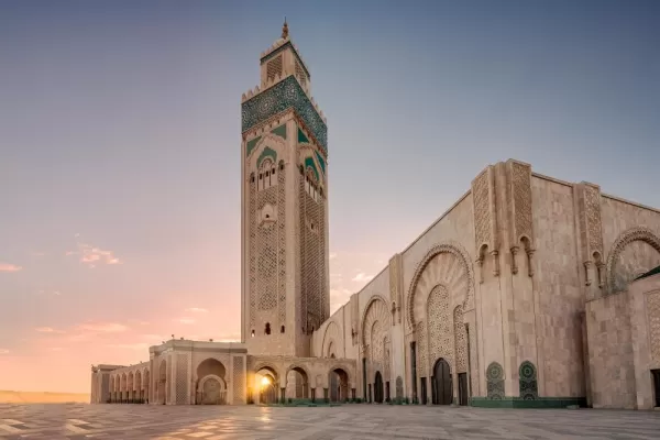 Grand Hassan II Mosque in Casablanca