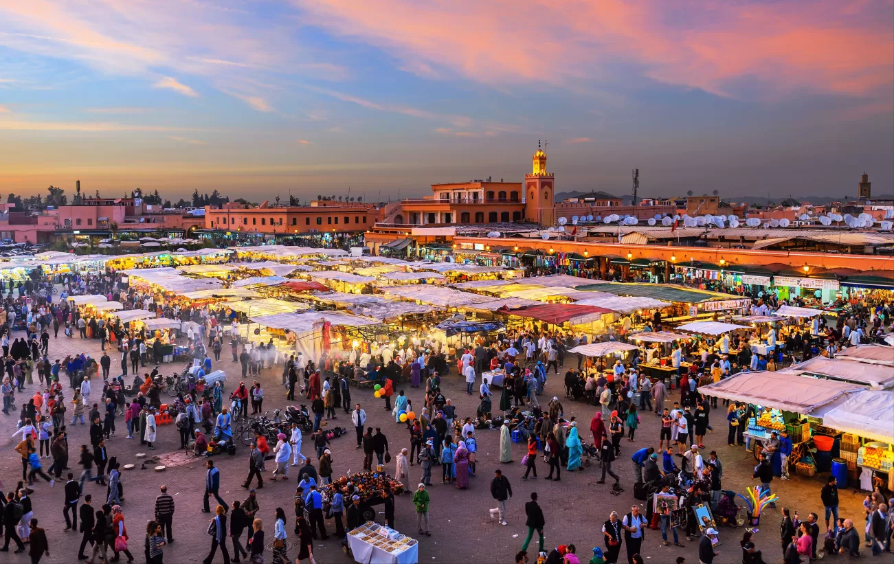 Marrakesh Square and Market