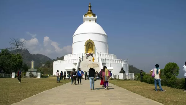 Temple in Pokhara