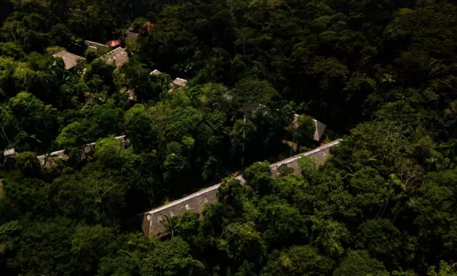 Aerial view - Posada Amazonas