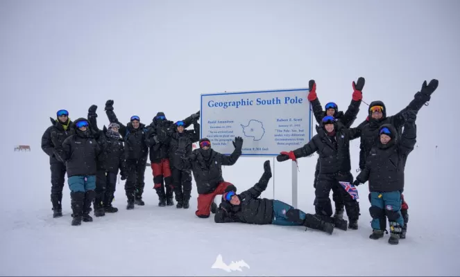 Geographic South Pole Explorers