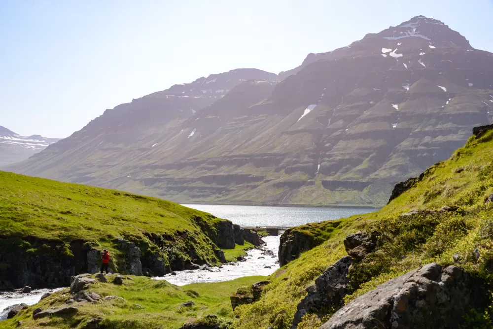Gorgeous views of Seydisfjordur.