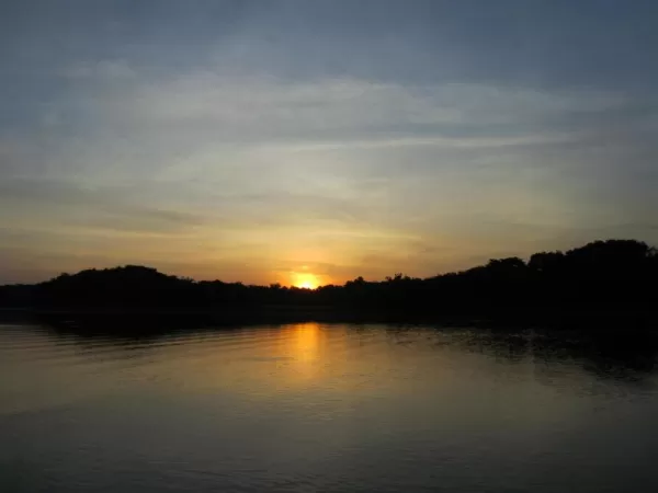 Sunrise over the Rio Negro