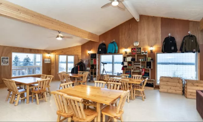 Ecolodge Dining room